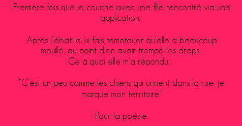 poeme pour une première rencontre